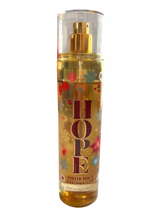 Bath & Body Works Other - Bath & Body Works Hope Winter Peach Marshmallow 8oz 80% Full Fragrance Mist